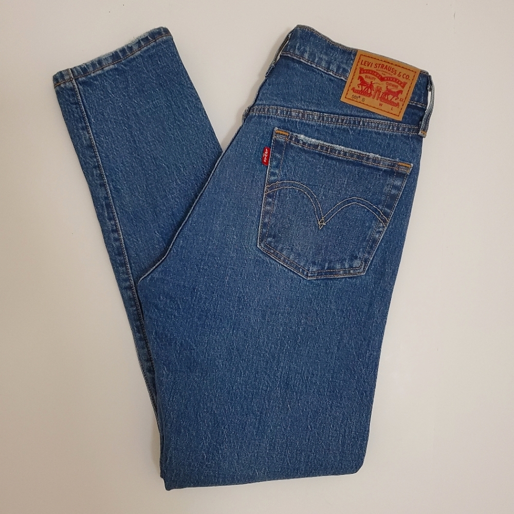 Levi’s 501 High Rise Skinny  Jeans - Picture 6 of 7